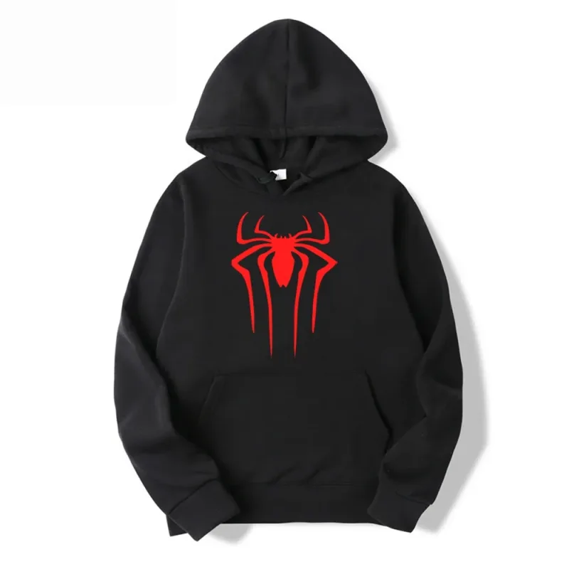 Latest Fashion Men's and Women's Hoodies Casual Hoodies Unisex Trendy Printed Spider Pattern Hoodies — image 9