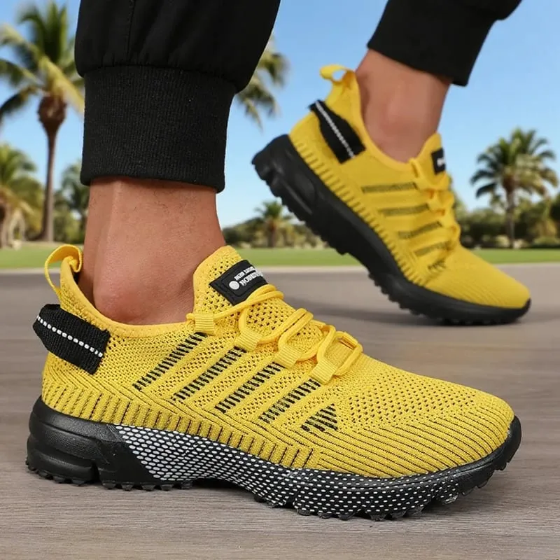 Shoes for Men High Quality Male Sneakers Breathable Fashion Gym Casual Light Walking Sneakers Non Slip Men Shoes Tenis Masculino — image 2