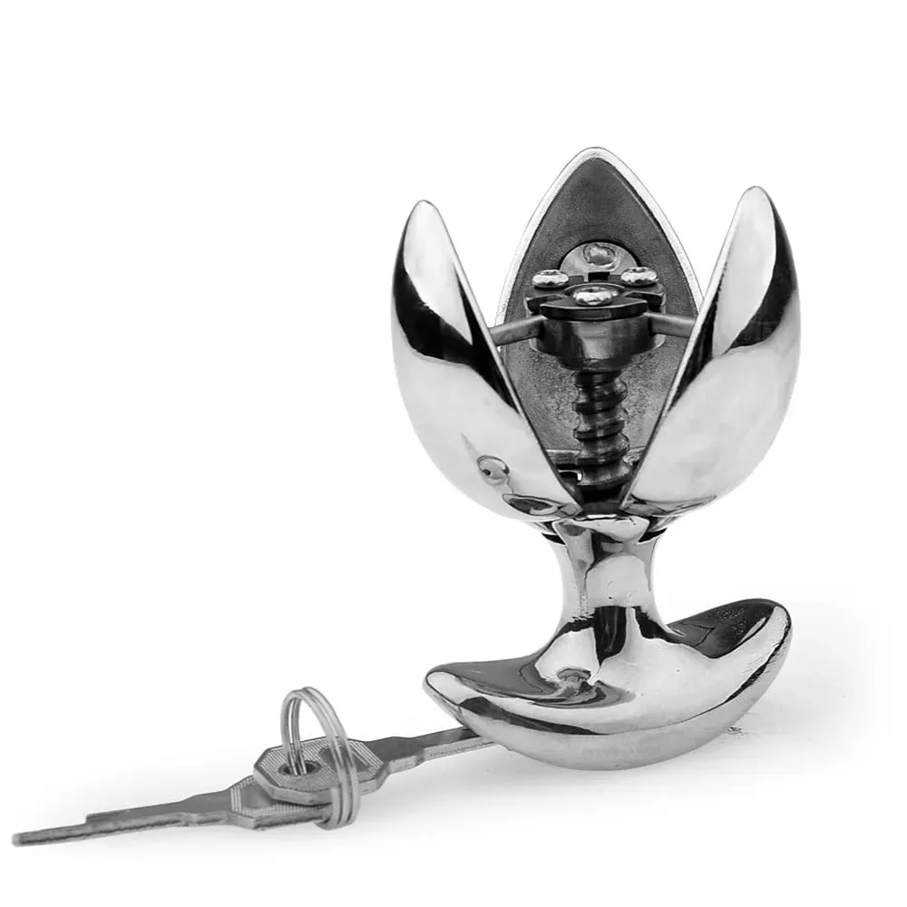 Metal Anal Plug Colorful Vestibular Gay Masturbation Plugs G-spot Stimulation Cunnilingus Spreading Can Be Opened Sex Toys 18+ — image 5