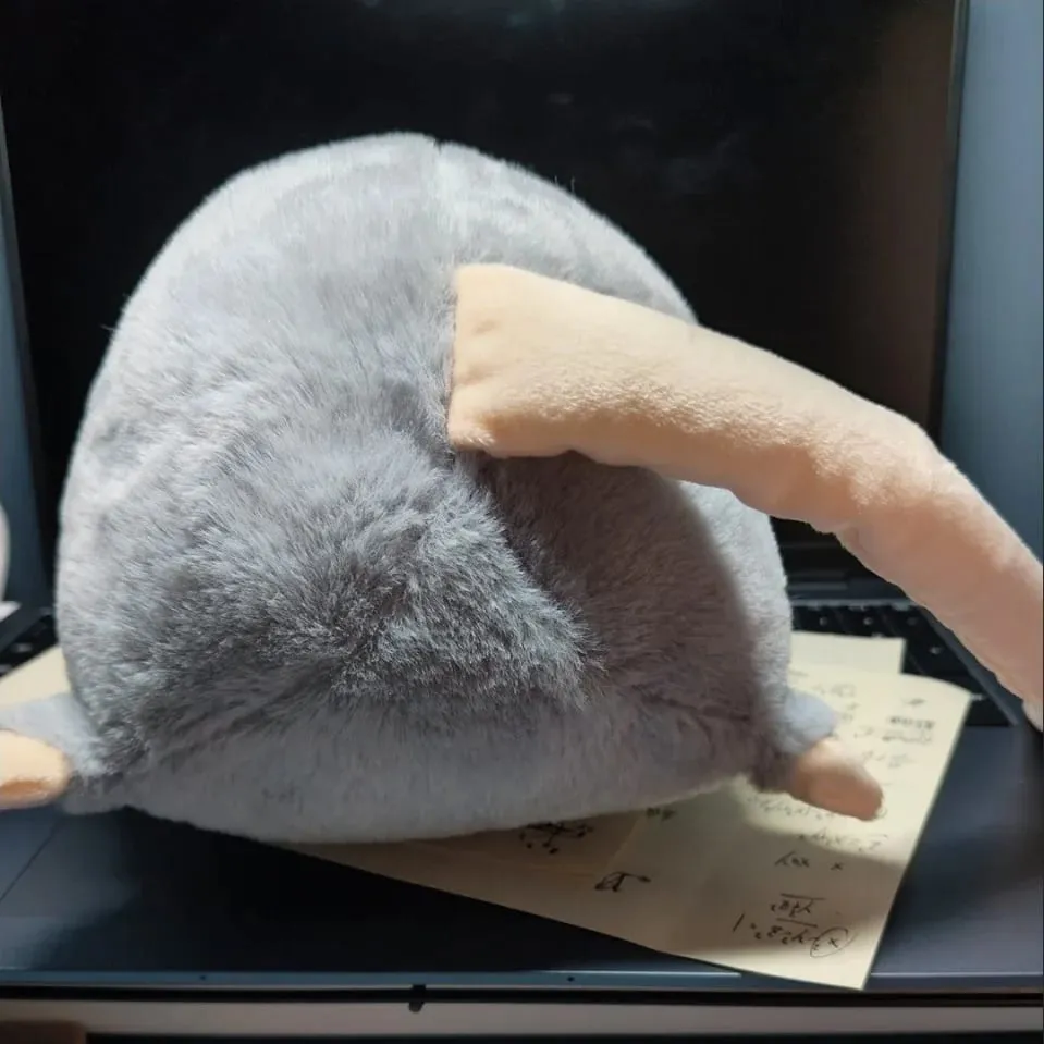 Cute Oversized Big Mouse Plush Pillow Simulation Cartoon Rat Doll 35/50/90cm Birthday Gift — image 6