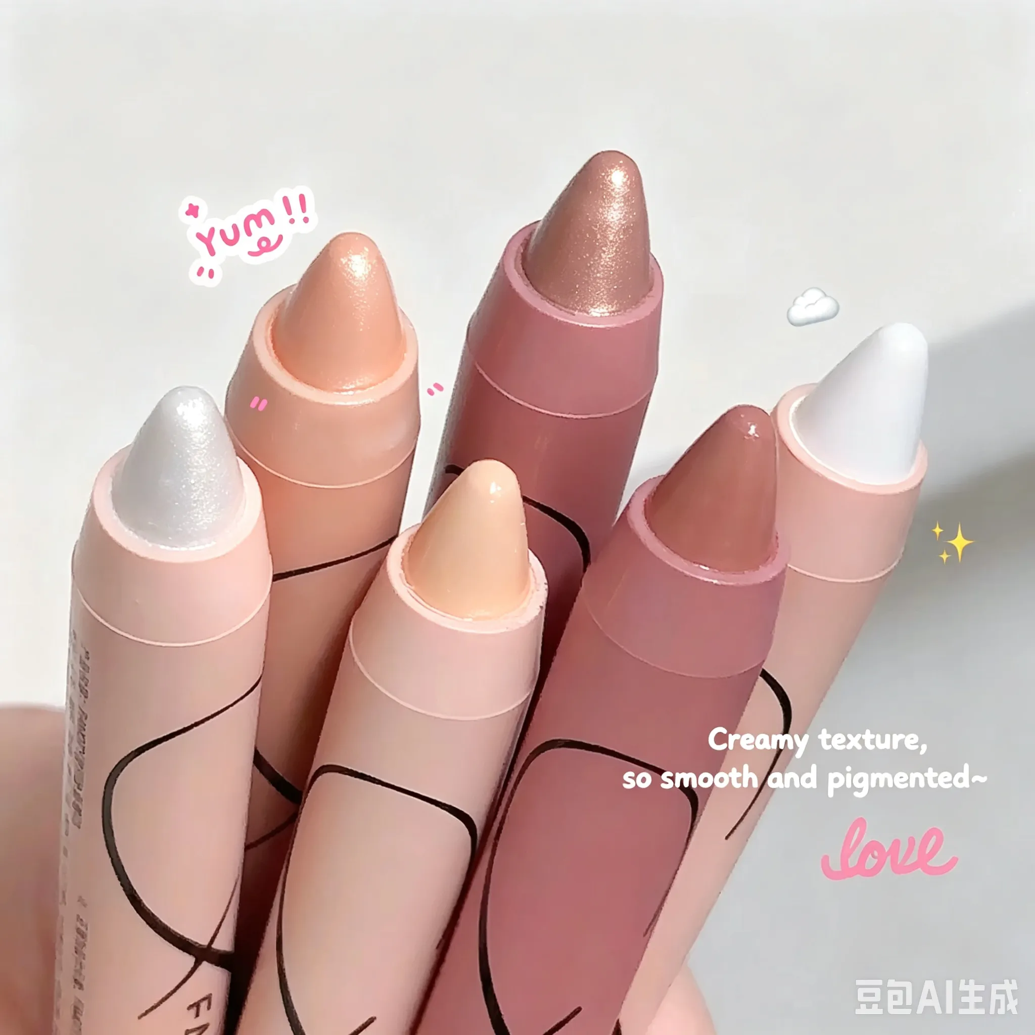 Pearl Lying Silkworm Highlighter Eye Shadow Pen Matte Glitter Eyeshadow Stick White Pearlescent Brightening Eyeliner Cosmetic — image 7