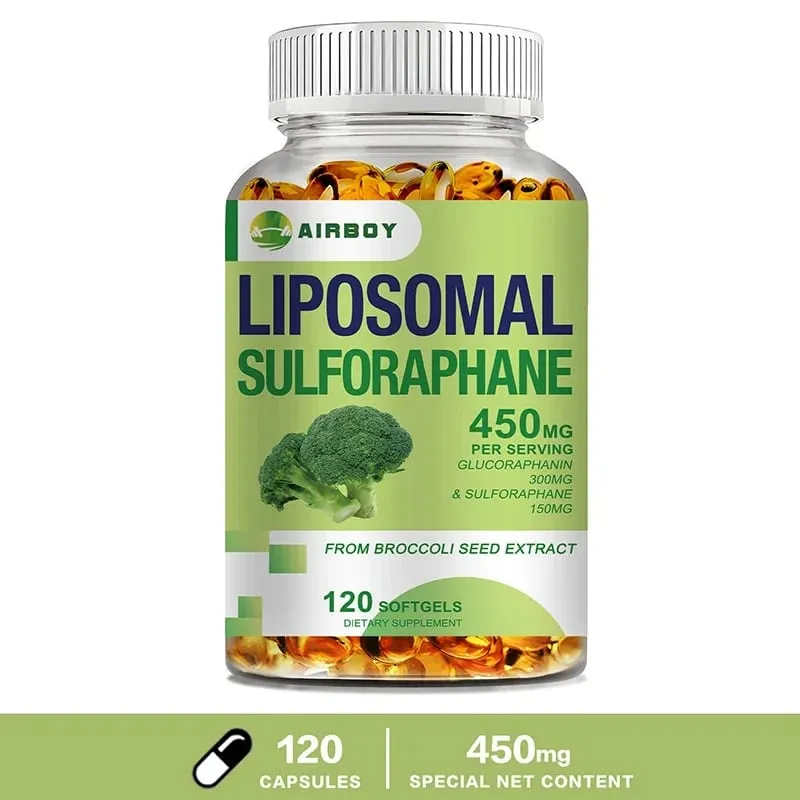Liposomal Sulforaphane 450mg - Suplemen Jantung Antioksidan Peningkat Imunitas — image 8