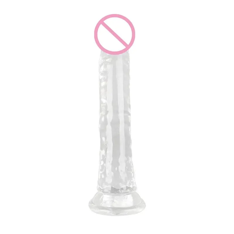 Transparent Soft Jelly Dildos Strong Suction Cup Female Anal Masturbator Clitoral Stimulator Big Dick Lesbian Women Sex Toys 18+ — image 4