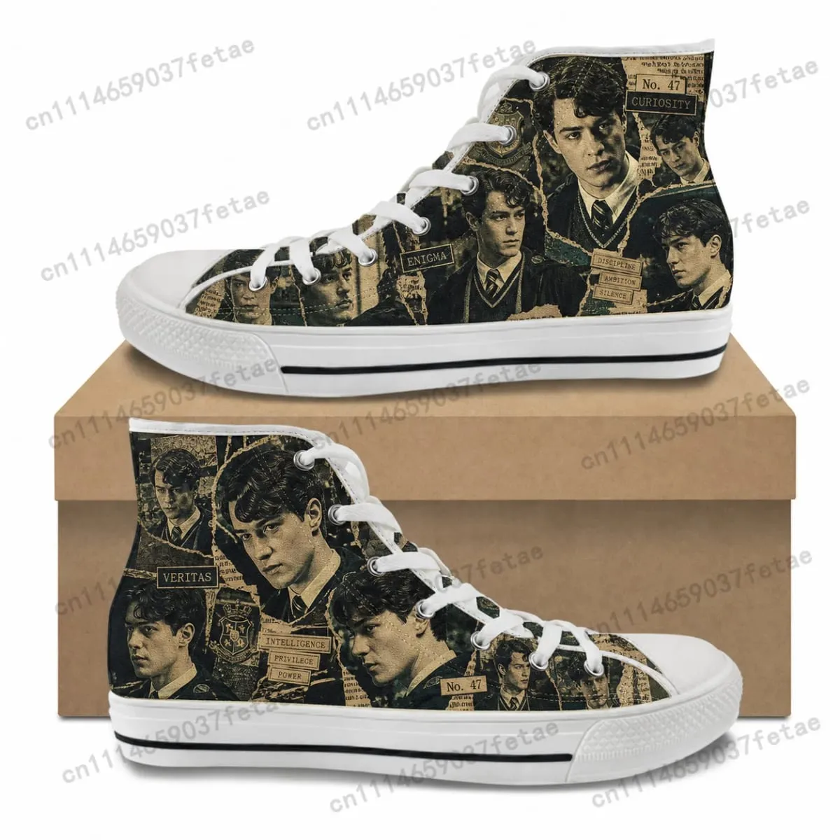 Tom Riddle Low Top High Quality Sneakers Teenager Canvas Sneaker Mens Womens Casual Couple Shoes Customization Shoe — image 2