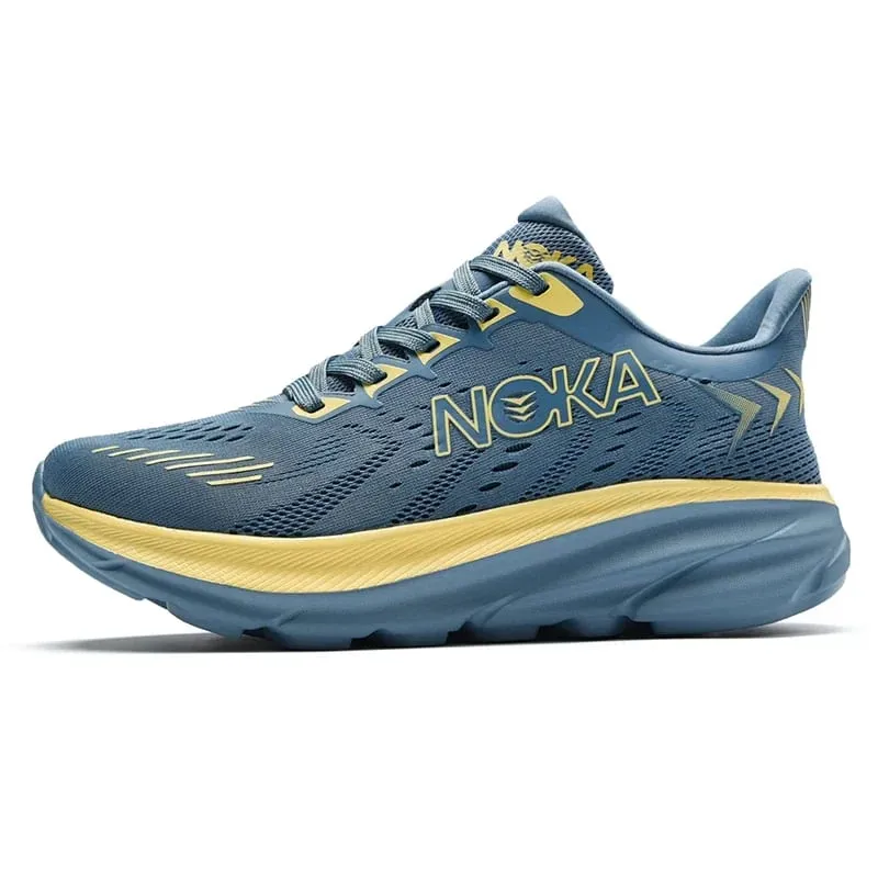 Men's Running Shoes Jogging Breathable Mesh Cushioning Non-Slip Outdoor Luxury shoes Couple Trainer Race Sneakers Off-road Shoes — image 12