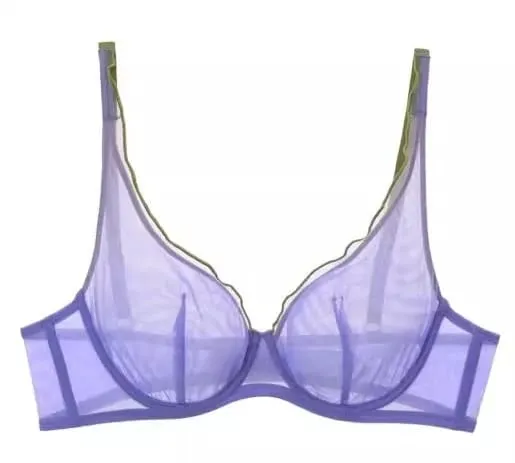 Minimizer Bra Plus Size Underwire French Style Triangle Cup Push Up Sexy Mesh Lingerie Set Support 32-40 MOYISU Sexy Bra Set BC — image 20