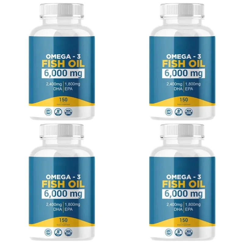 Omega 3 Fish Oil Softgels High Potency EPA DHA Daily Supplement for Adults Supports Joint Immune Health 150 Softgels Non GMO — image 11