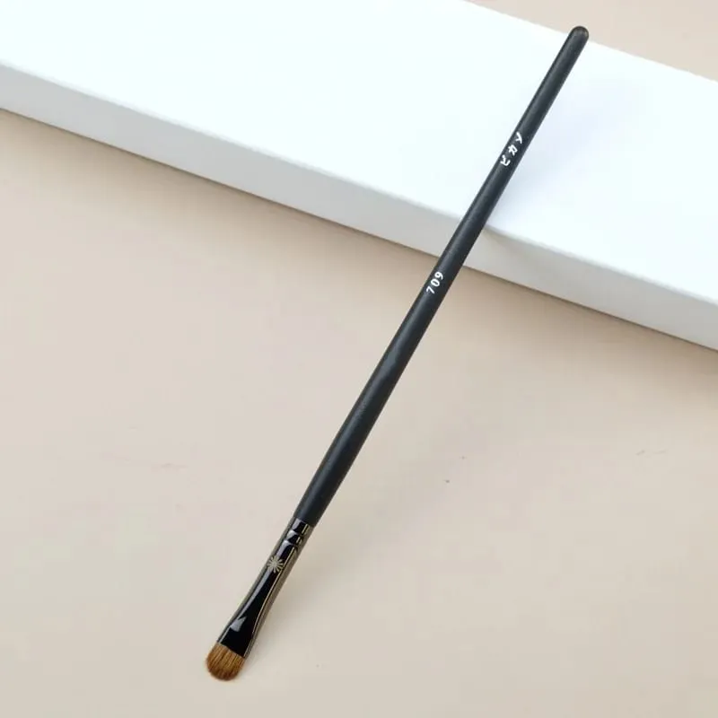 1pc Berus Mekap Smudge Pelapik Mata Rata Berus Solek Perincian Precision Concealer Serbuk kontur sorotan alat kosmetik artis