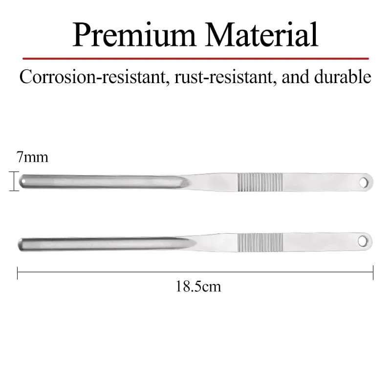 Nose Guide Ultra-thin Perforated Nose Prosthesis Guide Placement Device Stainless Steel Nose Cosmetic Plastic Surgery Tool — image 4