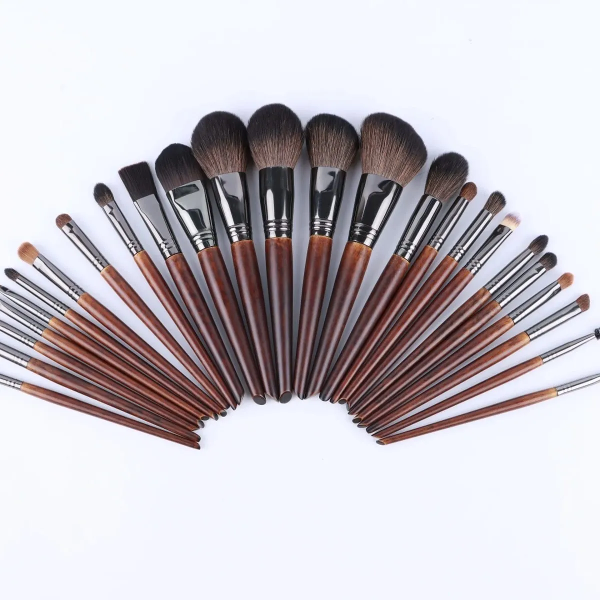 26Pcs Professional Makeup Brushes Set Animal Hair Foundation Eyeshadow Blending Blush Powder Brushes Cosmetic Tools Kit — image 6