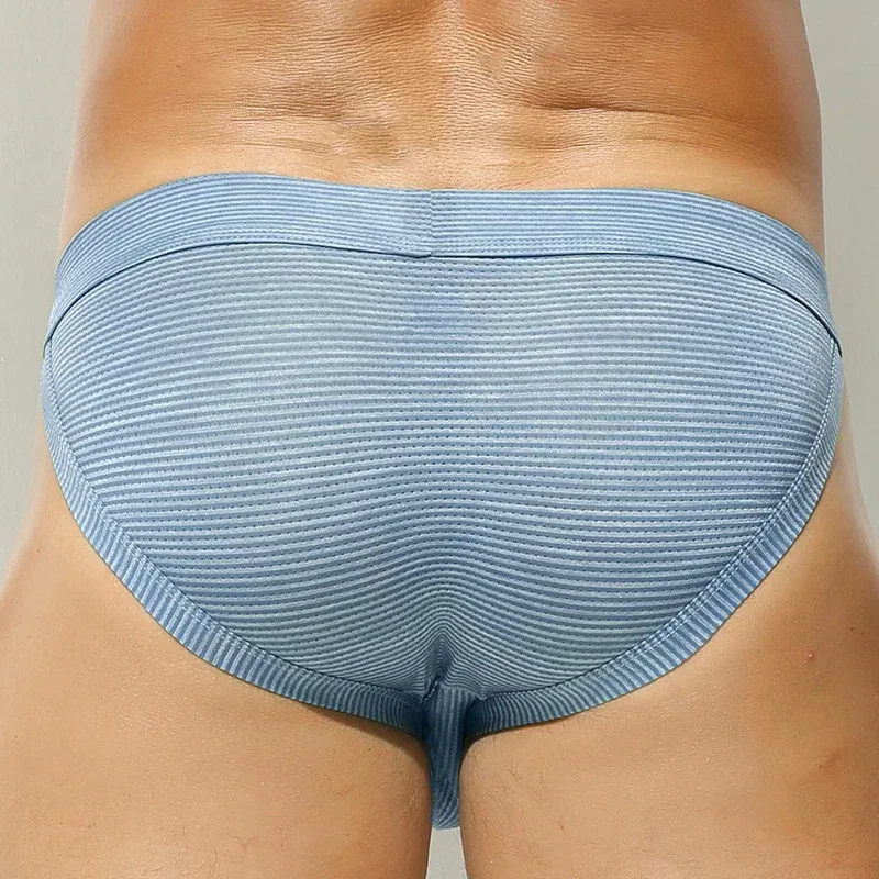Men's Panties Underwear Low Rise Briefs U Convex Pouch Underpants Breathable Lingerie — image 6