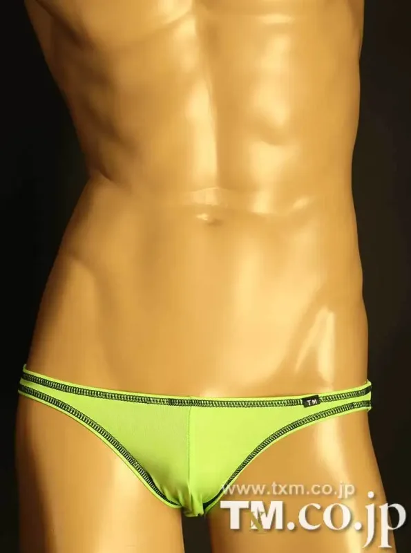 Sexy Male Big Pouch Briefs Contrast Color Binding Edge Low Waist Silky Smooth Candy‑colored Men Daily Intimate Underwear Panties — image 5