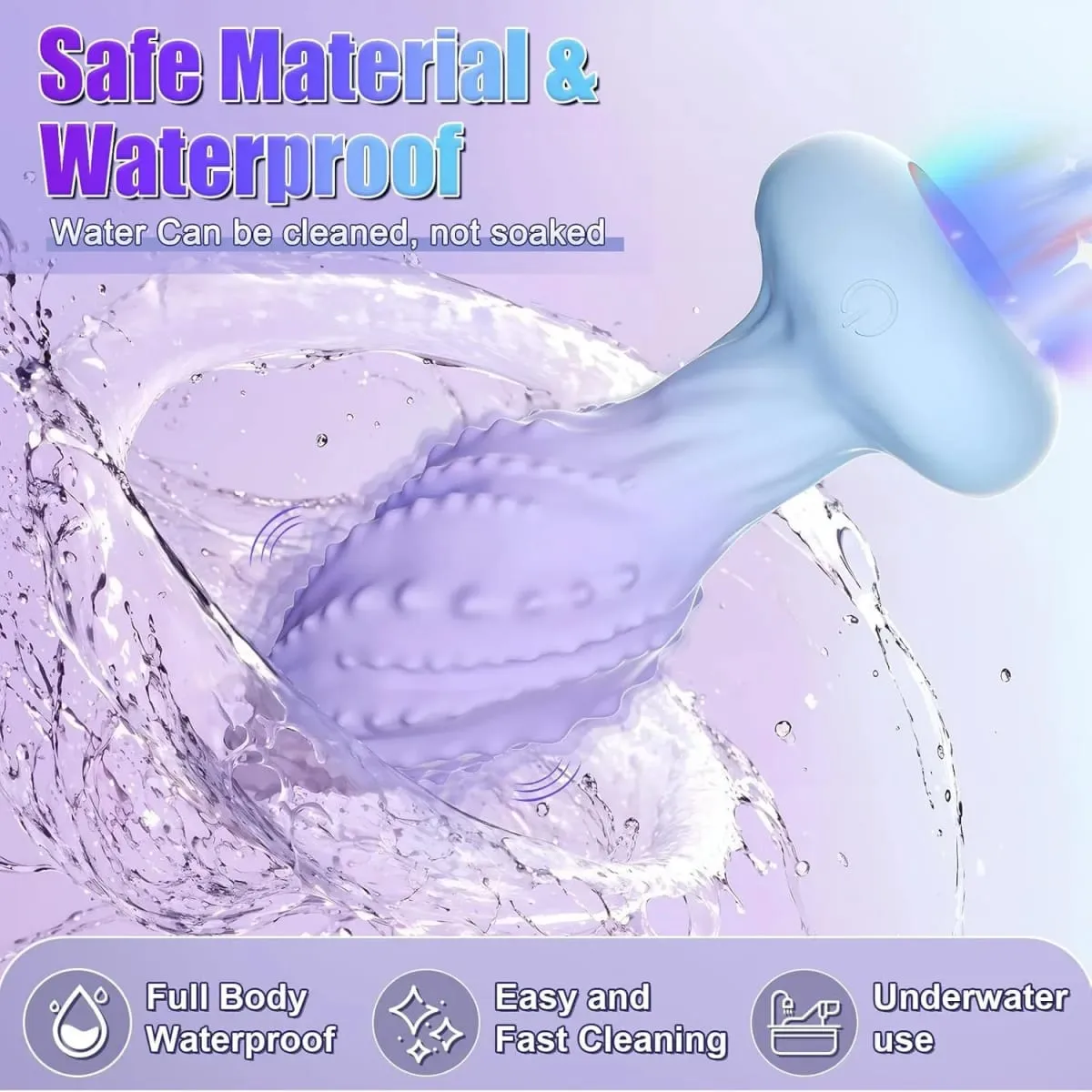 Rotate LED Anal Plug Vibrator for Men Women Vagina Remote Stimulator Prostate Wireless Butt Plug for Adult Couples Sex Toys 18+ — image 3