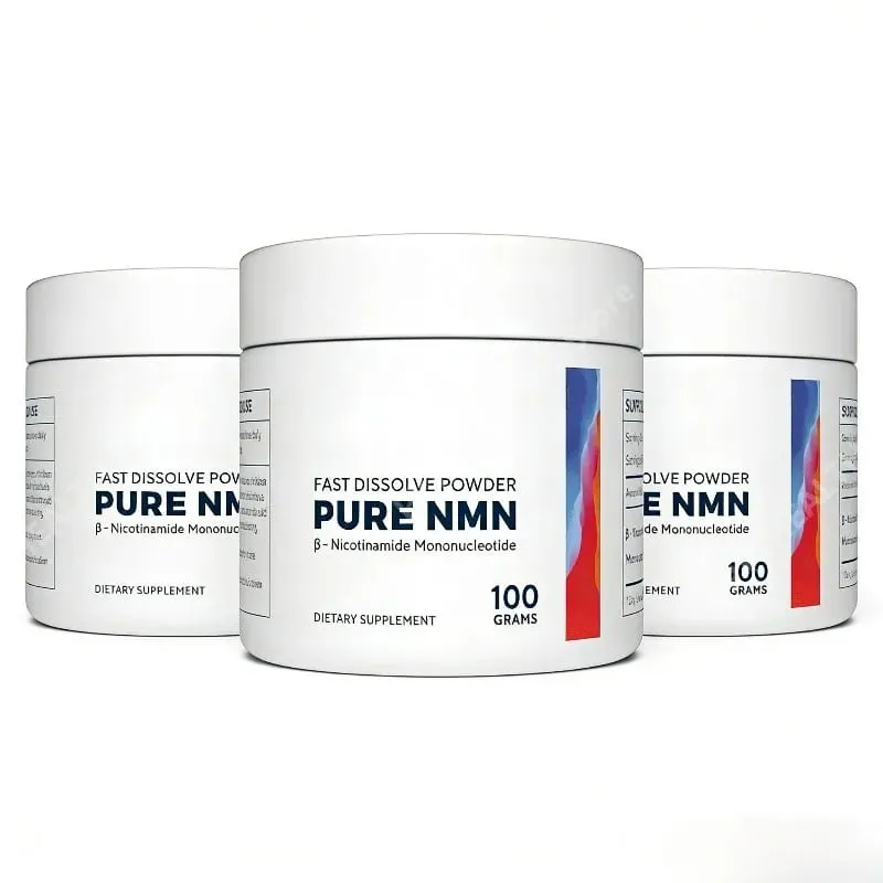 NMN Powder 100g 99 Purity Fast Dissolve β-Nicotinamide Mononucleotide NAD+ Cellular Energy Support 200 Servings Supplement