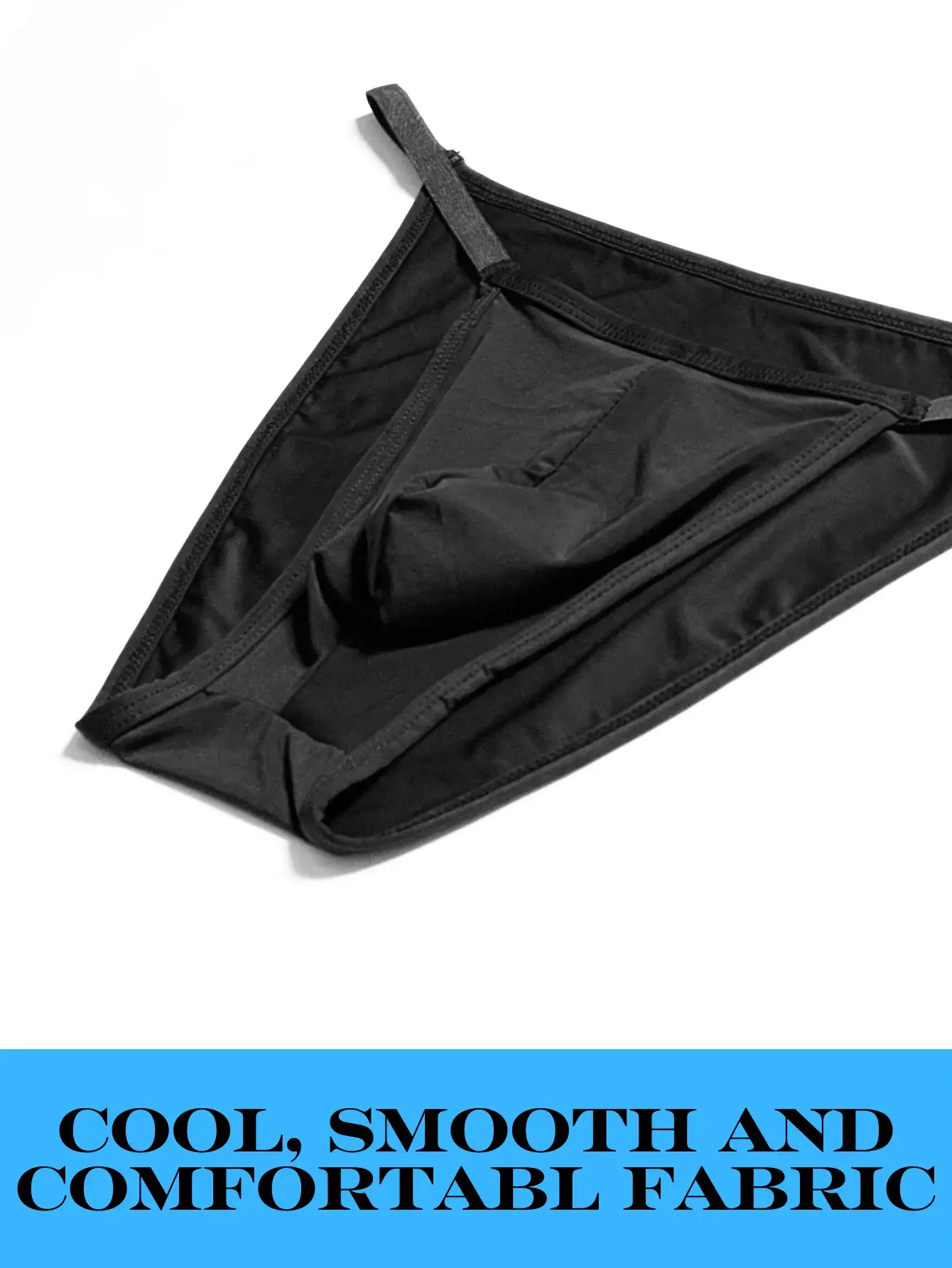 1pc Sexy Men Underwear Briefs Underpants Nylon Quick Dry Men's Briefs Bikini Slip Men's Tanga Briefs Mens Sexy Underwear U Pouch