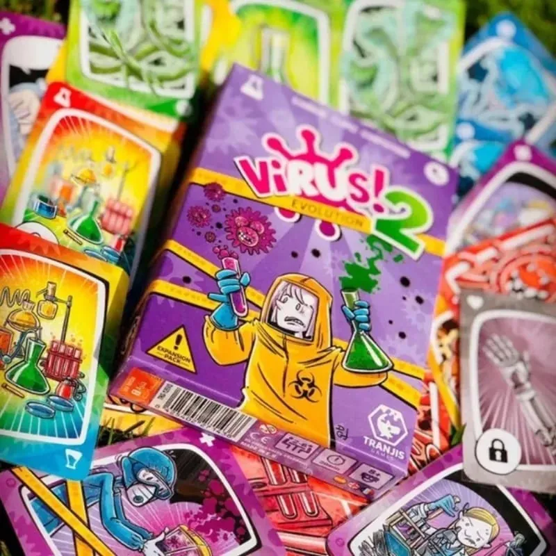 Mogel Motte Polilla Tramposa Card Game Devir-Game Cheating Moth /Royal Xiaoqiang Cheating Moth& Interesting Virus Card Game — image 4