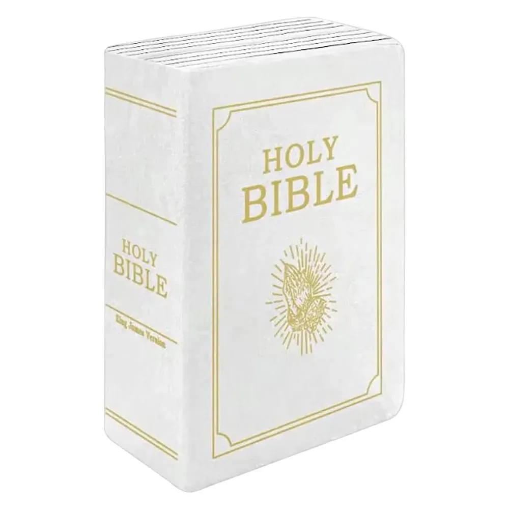 Realistic Looking Bible Pillow Plush Toy Home Decor Bible Throw Pillow 33*22cm Cutest Bible Cushion Christmas Present — image 10