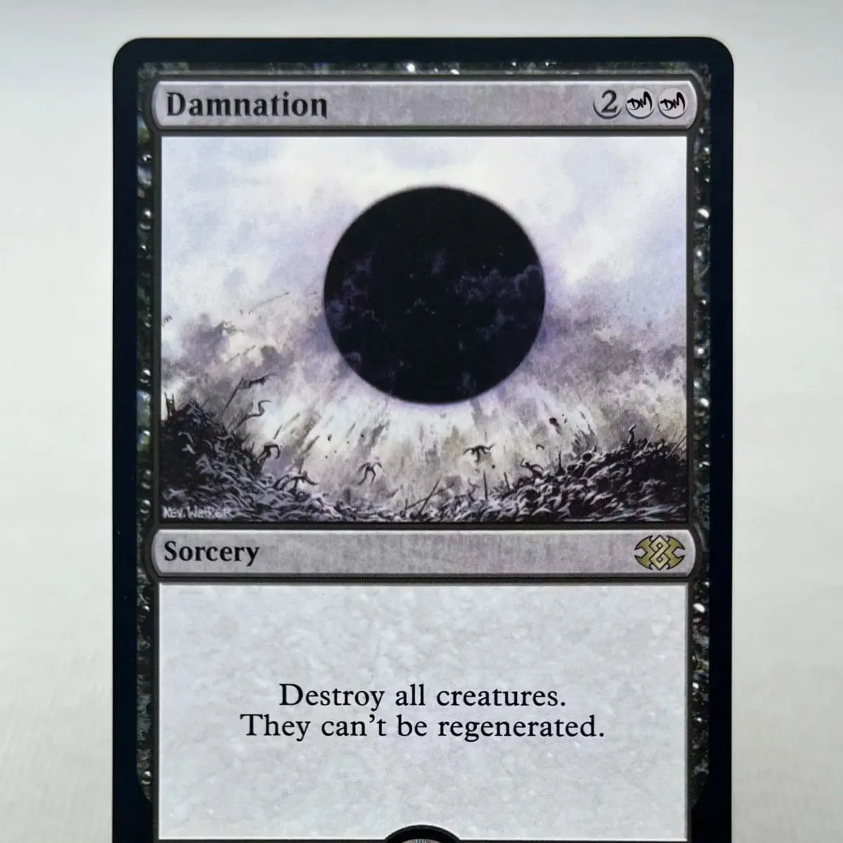 AFR 2X2 KHM HOLO9-002 Tcg Proxy Cards Smothering Tithe Bloom Tender City of Brass Damnation City of Brass City of Brass — image 2