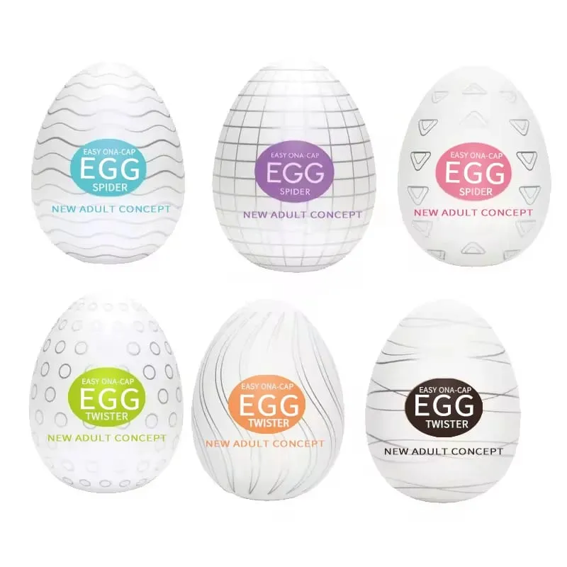 Mini Male Masturbation Eggs Egg-Shaped Male Penis Massager Soft Silicone Pocket-Sized Intimate Care Device Adult Sex Toys — image 6