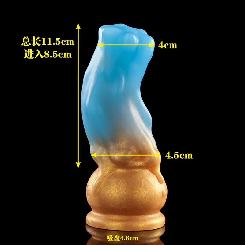 12 Zodiac Signs Series Alien-shaped Penis Realistic Dildo Vaginal Anal G-spot Stimulator with Suction Cup Orgasm Adult Sex Toys — image 17
