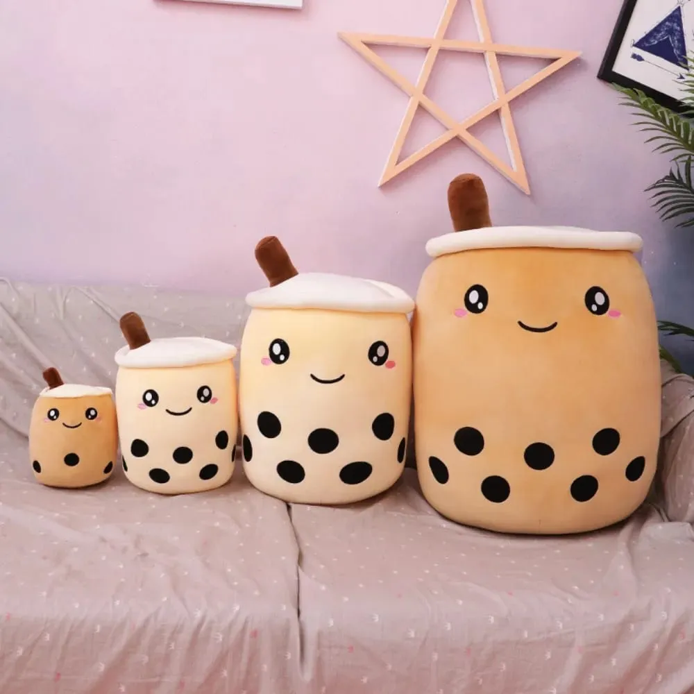 Nový 25/35 cm Bubble Tea Polštář Soft Cushion Polštář Boba Polštář Home Decor — image 6