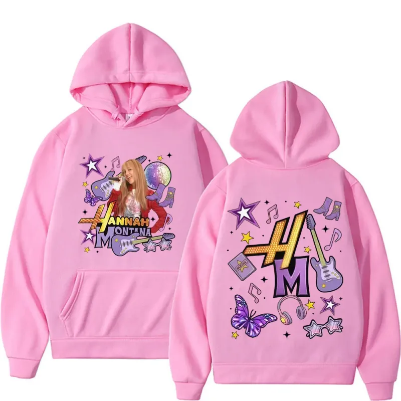 Hannah Montana 20Th Anniversary Printed Hoodies Men Women Fashion Aesthetic Sweatshirts Long Sleeve Pullovers Streetwear — image 6