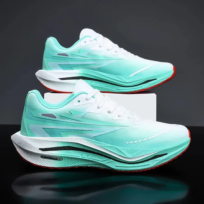 Running Shoes Men Sports Carbon Board Marathon Speciality Breathable Lightweight Women's Comfortable Athletic Nonskid Sneakers — image 6