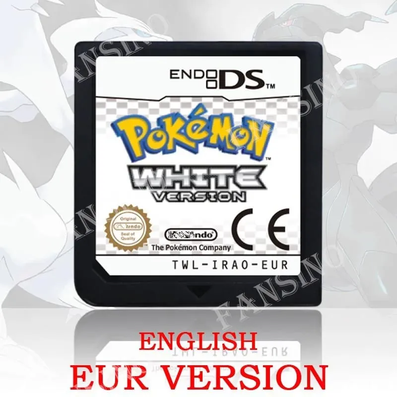 (USA EUR AUS) Pokemon Black White 1/2 Version High Quality Authentic 1:1 Replica DS Video Game Cartridge For DS 2DS 3DS Console — image 20