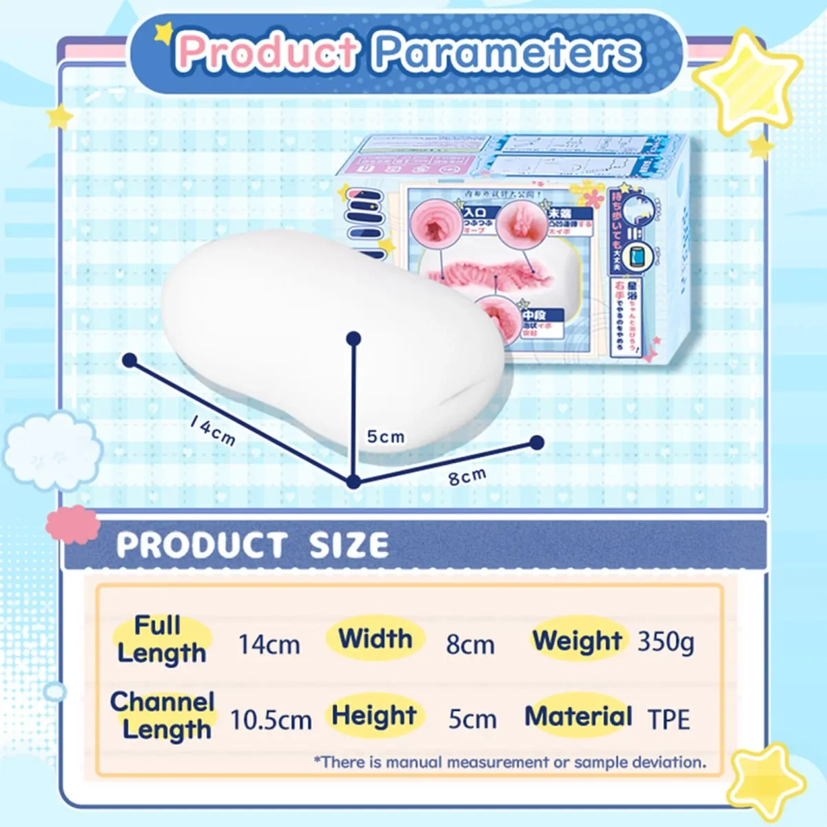 YUU Realistic Pocket Pussy Soft Male Masturbator Discreet Soap Shape Sex Toy for Men Portable Masturbation Sleeve Hidden Onahole