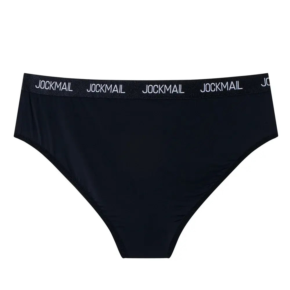 Jockmail Мужское нижнее белье с низкой талией Сексуальные спортивные дышащие летние трусы из ледяного шелка Большая сумка Нейлоновые однотонные мужские трусики — image 36