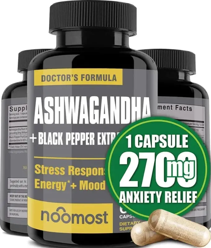 แคปซูล Ashwagandha ออร์แกนิกส่งเสริมการต่อต้านความเครียดการสนับสนุนอารมณ์ตามธรรมชาติและการสนับสนุนโฟกัสอาหารเสริมพลังงานธรรมชาติ Unisex
