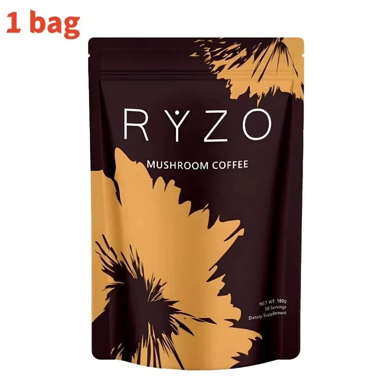 Organic Mushroom Coffee with 6 Types Adaptogenic Mushrooms MCT Oil Daily Brewing Use Smooth Flavor Beverage health support — image 7