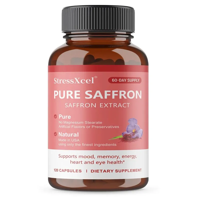 Saffron Supplement Protects Eye Health Improves Dull Skin Tone Promotes Blood Circulation and Boosts Metabolism — image 10