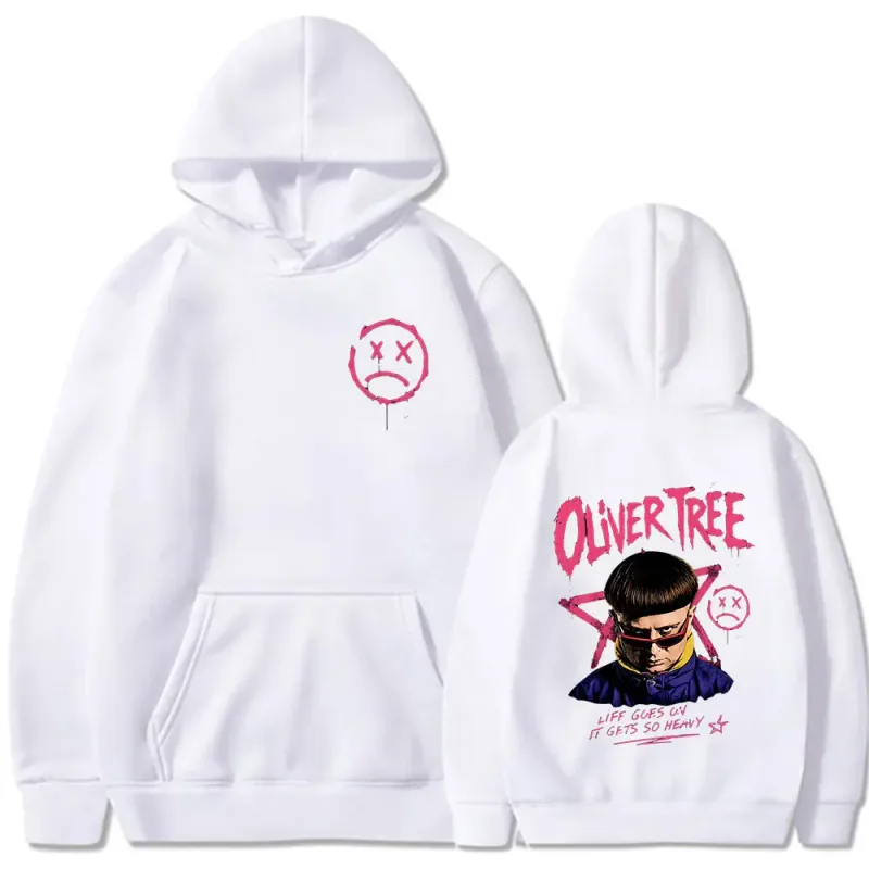 Rest in Peace Oliver Tree Hoodies Tribute Life Goes on 1993-2026 Memorial Sweatshirts Men Fashion Oversized Casual Pullovers