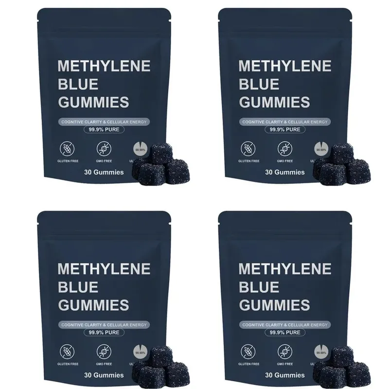 Methylene Blue Gummies with Benfotiamine Alpha Lipoic Acid Vitamin B6 & B12 for Mental Clarity and Nerve Health - 30 Gummies — image 10
