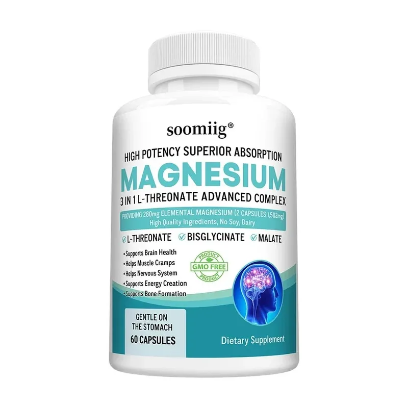 Magnesium L-Threonate+Glycinate+Malate - Improves Sleep Quality Supports Memory and Cognitive Function Promote Brain Health — image 8