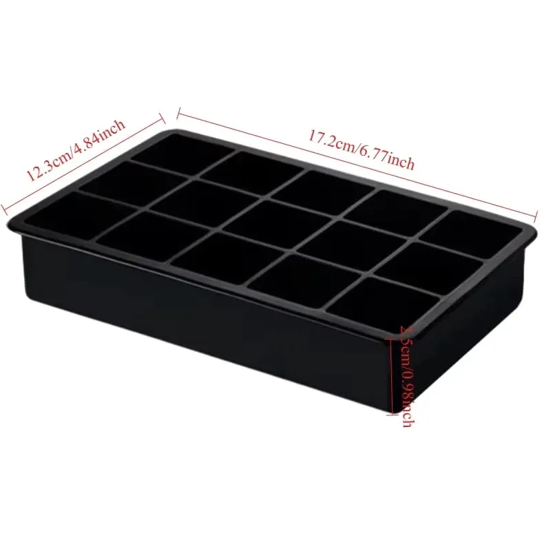 Mini Silicone Popsicle Mold Lollipop Ice Tray Food Grade Reusable Non-Stick Stackable Ice Cream Mould for Egg Bites Food Storage