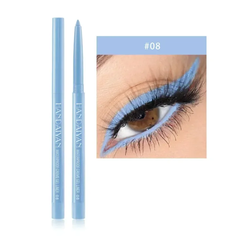 1PC Glitter Shine Eyeliner Gel Pencil Sexy Colorful Long-Lasting Shimmer Makeup Matte Colored Eye Liner Cream Pen Cosmetic Tool — image 15