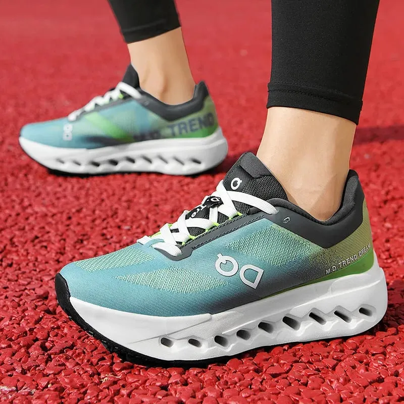 Men Sports Running Shoes Marathon Air Cushion Breathable Lightweight Comfortable Women Outdoor Athletic Sneakers Jogging Tenis — image 6