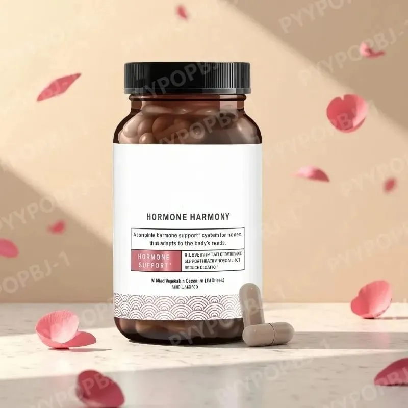 Κάψουλες Hormone Harmony με Φυσικό Βοτανικό Συμπλήρωμα Υποστήριξη Ευεξίας για Γυναίκες Ανακούφιση Εμμηνόπαυση Ορμονική Ισορροπία 72 Αριθμός