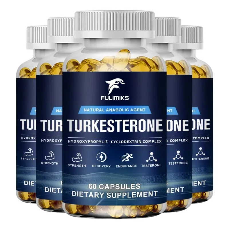 Turkesterone - Boost Energy Improve Endurance Support Energy and Muscle Health - Dietary Supplement - 120 Capsules