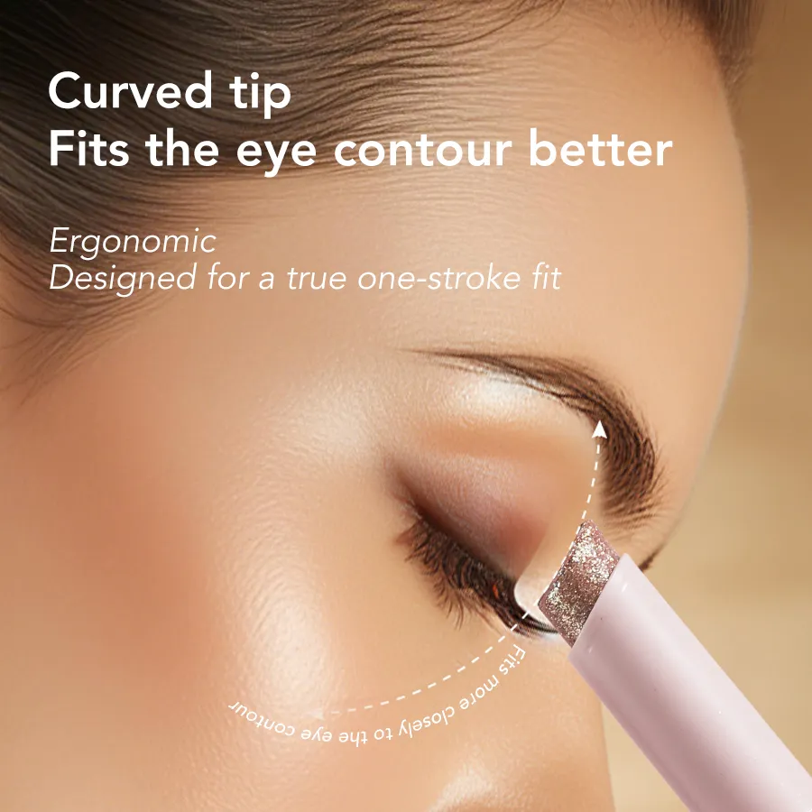 Jelly Eye Shadow Stick Water Shining Color Daily Non Flying Powder Novice Waterproof Lasting Makeup Free Liquid Eye Shadow — image 4