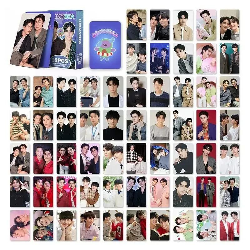 92Pcs JimmySea Thai Star Lomo Cards Double Sided BL Drama Photo Stickers Fans Collection Decor Gift — image 6
