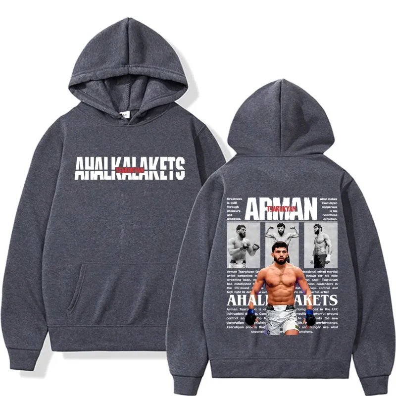 Limited Arman Tsarukyan Violence Aesthetic Sweatshirt Men Women Fashion Classic Gothic Hoodies Casual Cozy Long Sleeve Pullovers