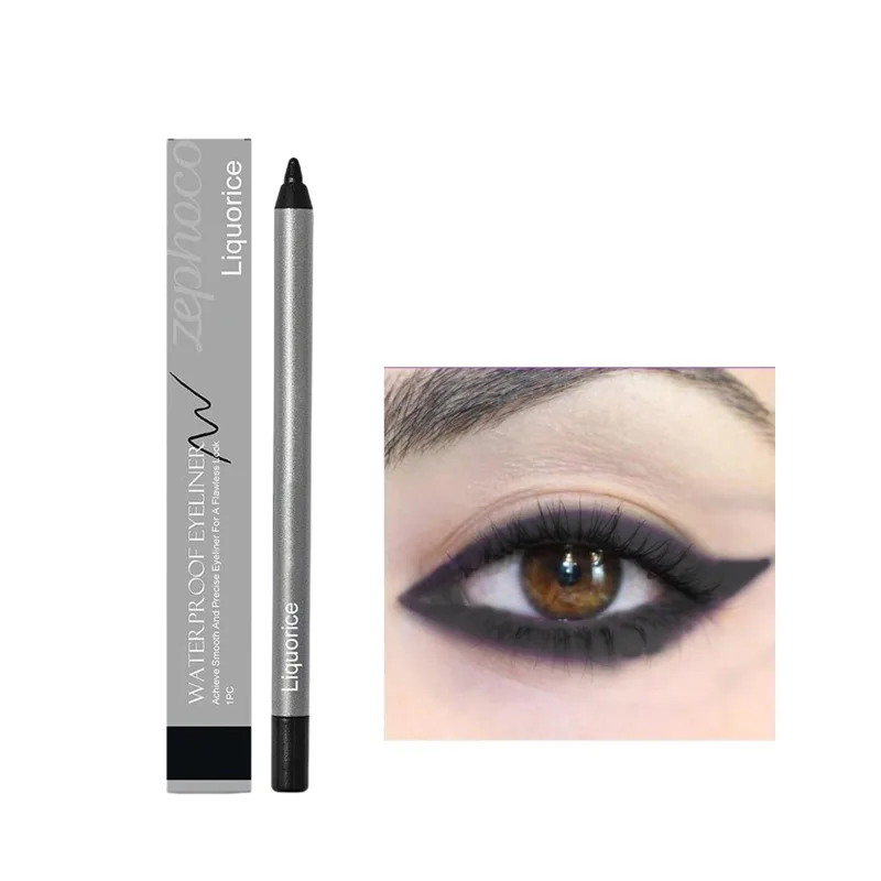 Waterproof Eyeliner Pen Natural Outline Line Quick-Drying Beginner-Friendly Eye Makeup Anti Smudge Eyeliner Eyes Makeup Cosmetic — image 12