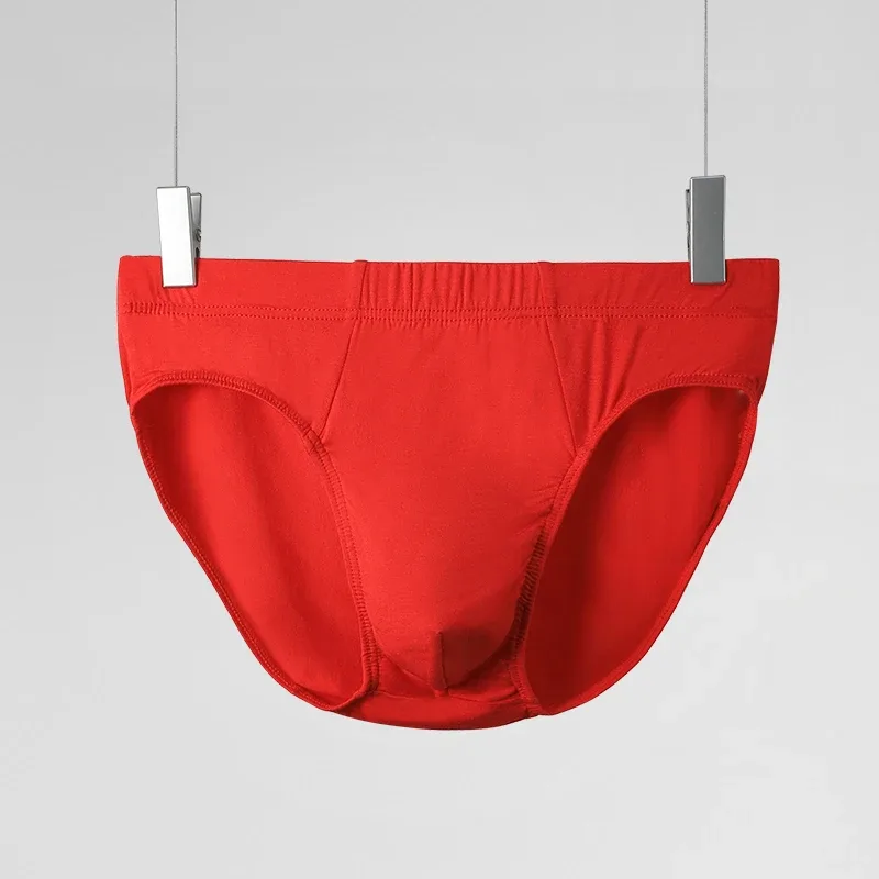 Men's underwear, men's briefs, summer thin modal underpants, sexual charm, large-sized men's low-waisted breathable shorts — image 27