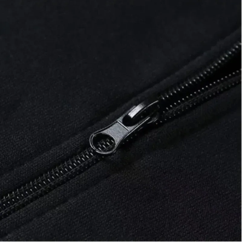 Helluva Boss Print Hooded Zipper Men Women Casual Fashion Fall Winter Warm Vintage Long Sleeve Tops Fleece Zip-Up Sweatshirts — image 5