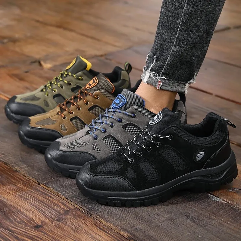Outdoor Hiking Shoes for Men Anti Slip Wear-resistant Hiking Sneakers 2026 New Comfortable Breathable Durable Camping Mens Shoes — image 5