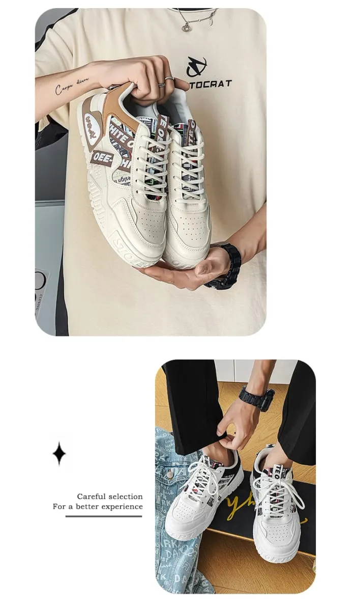 New Skateboard Mens Shoes Summer Sneakers Leather Casual Fashion Outdoor Running Sports Hiking Tennis Platform Designer Luxury — image 8