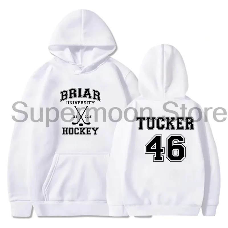 Off Campus Briar University Team Hoodie Unisex Long Sleeve Streetwear Women Men Hooded Sweatshirts